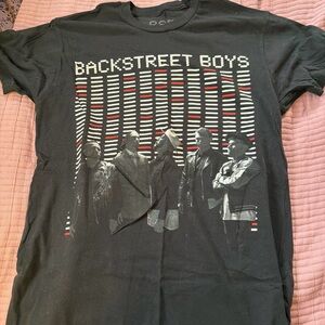 Backstreet Boys Graphic Black T-Shirt